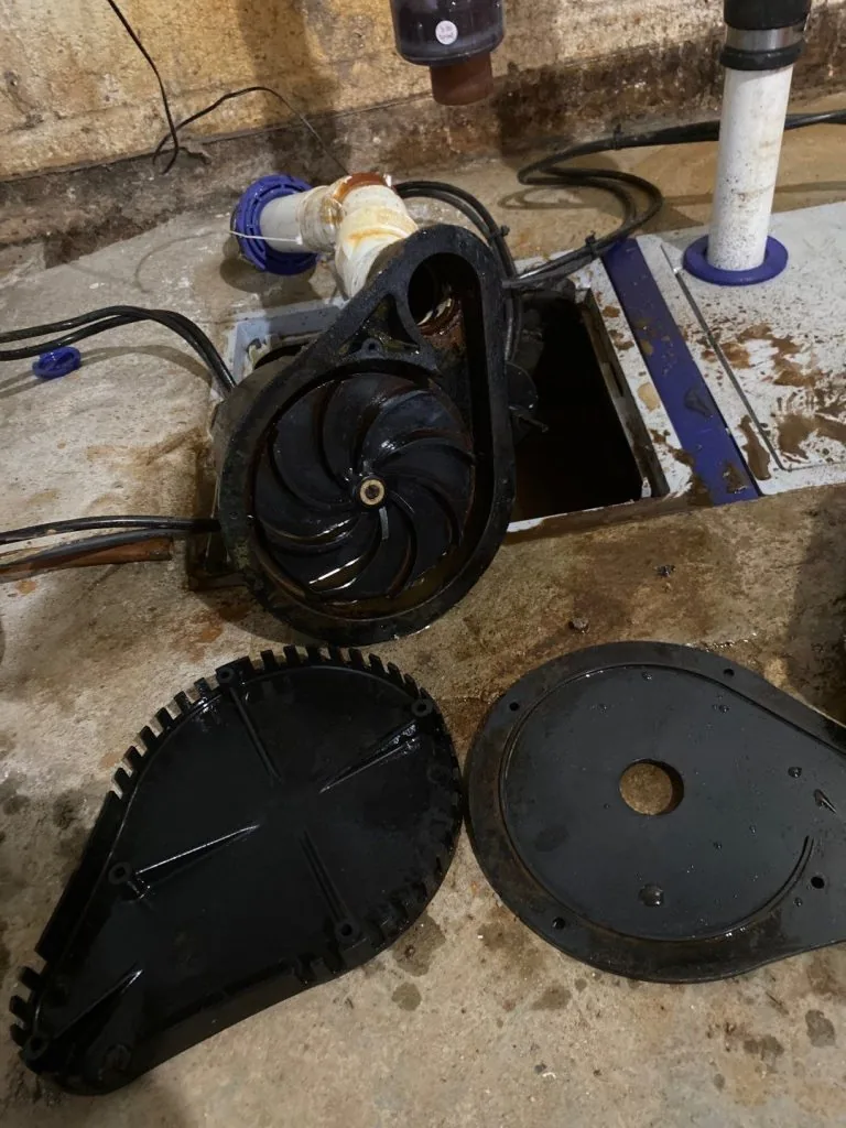 EcoSpect Sump Pump Repair project
