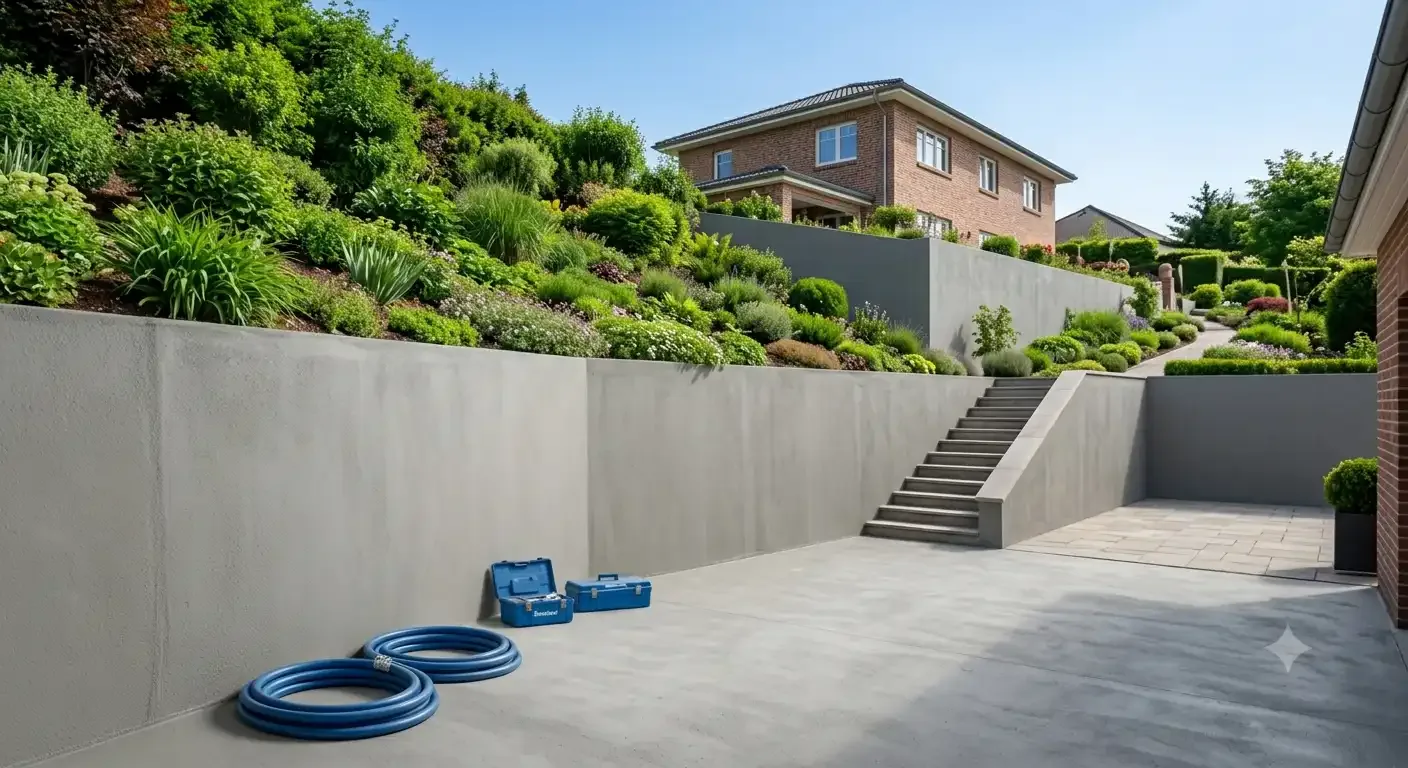 EcoSpect Gunite Retaining Wall Services